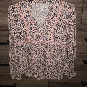 Juniors MUDD peasant blouse NEVER WORN
